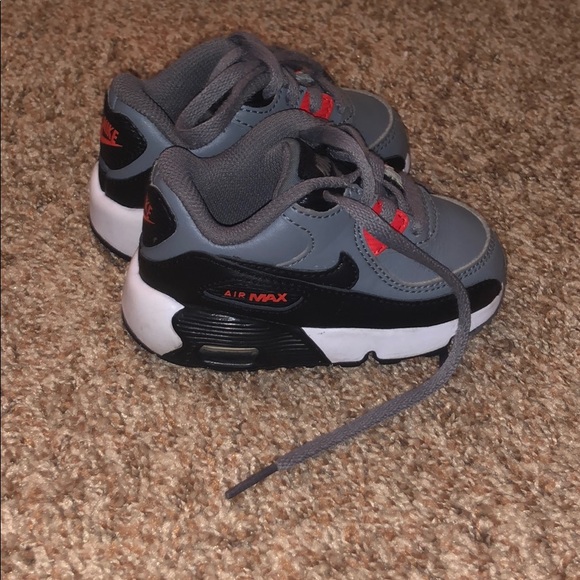 AirMax 95 Baby Size 5 Red Black and Grey - Picture 3 of 5